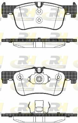 Колодки гальмівні (передні) BMW 1 (F20)/2 (F22) 10-