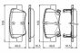 Тормозные колодки (задние) Toyota Avensis 08-18, фото 17 - интернет-магазин Auto-Mechanic