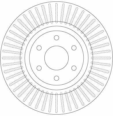 Тормозной диск перед. Nissan Navara/Pathfinder III 05-10 (320x28)