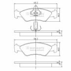 Гальмiвнi колодки дисковi Гальмiвнi колодки дисковi