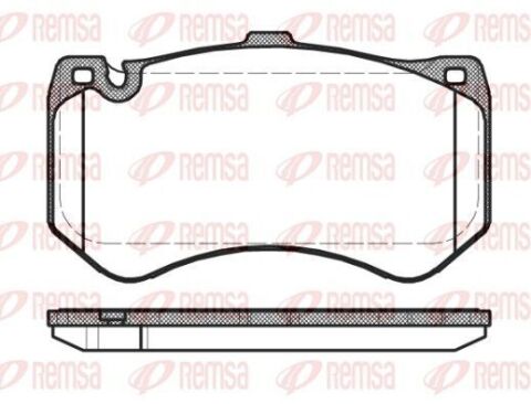 Тормоз колодки передн. e-class t-model (s212) e 63 amg (212.277) 09-11