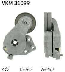 Комплект грм (ремень+2 ролика) wv, audi, 1,4tsi 05-.