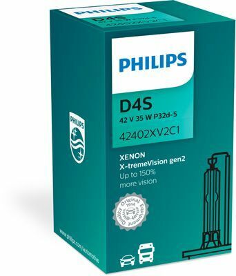 42402XV2C1 (PHILIPS) D4S X-tremeVision gen2 +150 % больше зрения