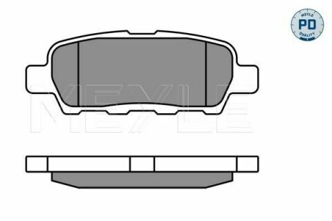 Колодки тормозные (задние) Renault Koleos/Nissan Juke/Leaf/Qashqai/X-Trail/Suzuki 08- (Akebono)