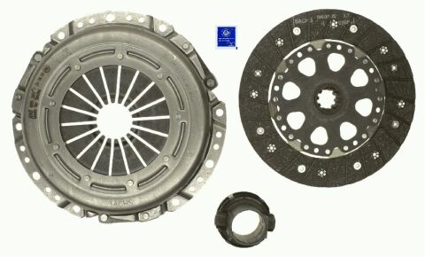 Комплект сцепления BMW 3 (E30/E36)/5 (E28/E34) M21/M40/M41/M42/M43/M44 85-96 (d=215mm) (+выжимной)