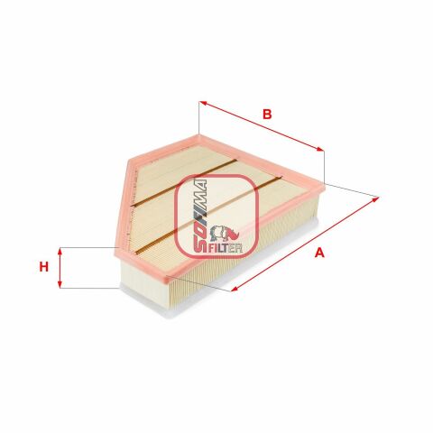 Фільтр повітряний BMW 3 (E90-E93)/X1 (E84) 03- (з поролоном)