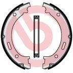 Гальмівні колодки барабанні