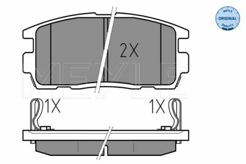 Колодки тормозные (задние) Opel Antara/Chevrolet Captiva 06-