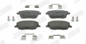 гальмівні колодки перед.polo 01- skoda fabia 99-, roomster seat