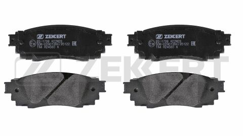 Комплект гальмівних накладок, дискове гальмо