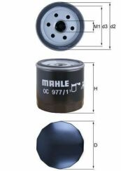 Фільтр масляний Caddy II 1.4/1.6i / Golf IV/V/Seat