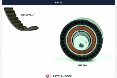 Комплект ГРМ 1.4/1.6i Kangoo 97-/Logan 04-