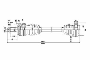 Приводний вал