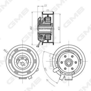 Ролик грм audi a3/4,bora,golf iv,v,vi,passat,touran,t5,skoda fabia,octavia,superb 1.6/2.0 vw