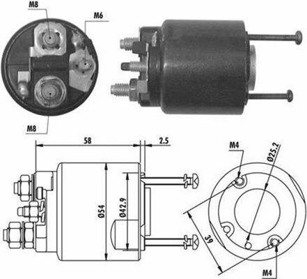 MAGNETI MARELLI Соленоїд MERCEDES A168, B245