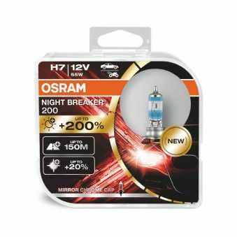 Повна лампа H7 12V 55W PX26d OSRAM Night Breaker 200 (+200%)