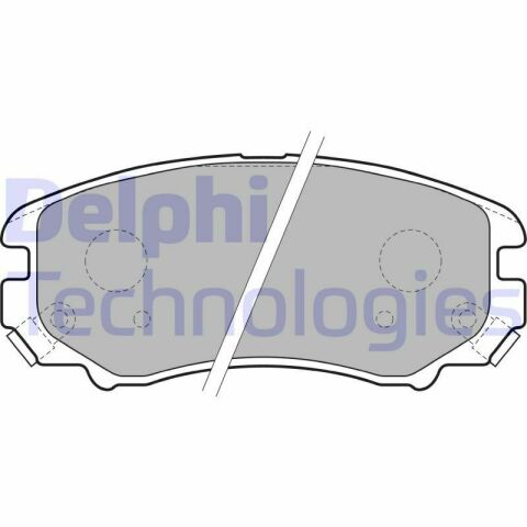 Колодки тормозные (передние) Hyundai Sonata/Tucson/Kia Sportage 01- (Mando)