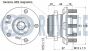 Подшипник передние ступицы с датчиком abs mondeo v 14-, фото 2 - интернет-магазин Auto-Mechanic