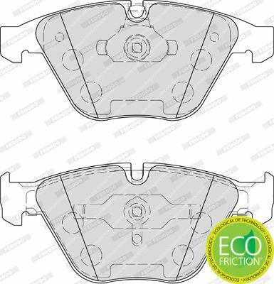 Колодки тормозные передние BMW 5(E60)/7(E65) 02-10 (ATE) (155,1x68,5x20,3) (Сeramic)