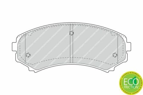 Тормозные колодки перед. Mitsubishi Grandis 04-11/Pajero 90- (sumitomo)