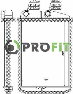 Радиатор печки Fiat Ducato/Peugeot Boxer/Citroen Jumper 06-
