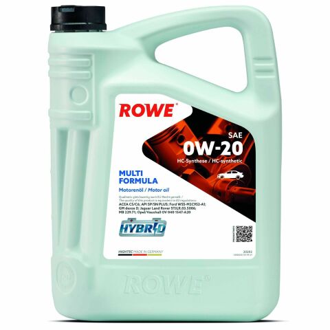Моторное масло ROWE HIGHTEC MULTI FORMULA 0W-20, 1 литр Моторное масло ROWE HIGHTEC MULTI FORMULA 0W-20, 1 литр