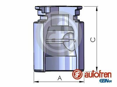 Поршень суппорта зад Astra F/G/Zafira 36x46,95