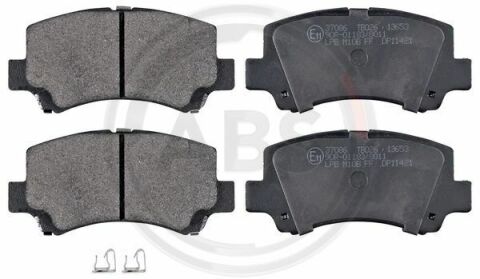 Гальмiвнi колодки дисковi Гальмiвнi колодки дисковi