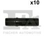 Гвинт (шпилька m10x1,25x12/m10x1,25x26) mitsubishi, subaru, toyota honda, фото 1 - інтерент-магазин Auto-Mechanic