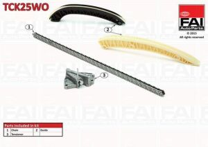 Ланцюг приводу ГРМ (к-кт) Fabia/Roomster/Polo 1.2 i 02- (без шестерен)