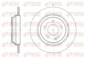 Диск гальмівній задні (300*12) mercedes v (w447) 109 cdi (447.601, 447.603, 447.605)/109 cdi (447.701, 447.703, 447.705)/109 cdi / 109 bluetec (447.701, 447.703, 447.705)/111 cdi (447.601,