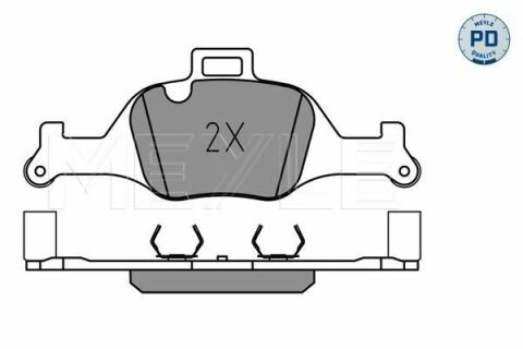 Колодки тормозные (передние) BMW 3/5/7/X3/X4/X5/X6 17- (Ate)