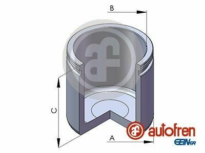 Поршень суппорта переднего Jumpy/Scudo 00-06/Megane I/Scenic II 60x53,15