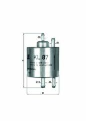 Фільтр паливний A140/210 W168 M166 97-04