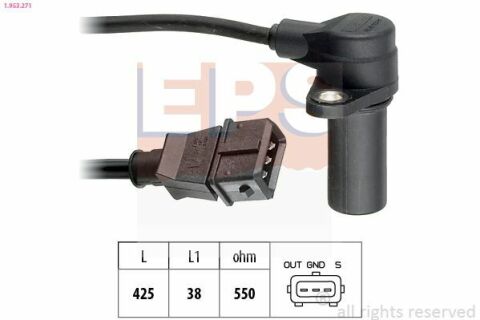 EPS DAEWOO Датчик обертів двигуна Lacetti,Aveo,Nubira