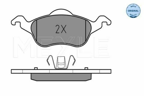 Колодки тормозные (передние) Ford Focus 98-05 Колодки тормозные (передние) Ford Focus 98-05