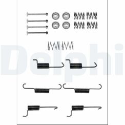 Комплект настановний задніх гальмівних колодок Hyundai Santa Fe 2.0-2.4 06–