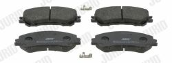 Колодки тормозные передние Nissan Qashqai 1,2–1,6 2013–, X-Trail 1,6 2013–