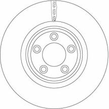 Диск тормозной JAGUAR S-Type/XF/XK "F D=326mm "02-15