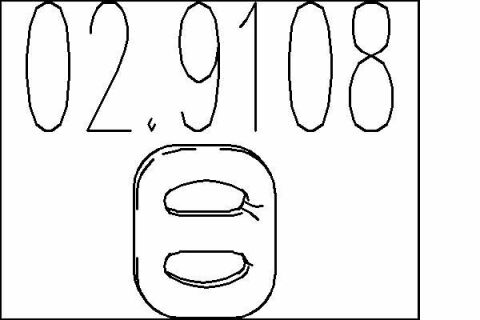 Монтажне  кільце  вихлопної  системи  (металеве)  (D  (внутр)  -  53,6мм;  D  (наружн)  -  61мм;  Висота-4  мм)