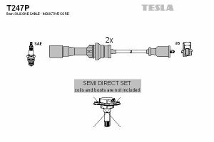 Кабель запалювання к-кт TESLA Mazda 323 98-04 1,5