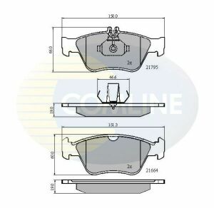 CBP0274 Comline - Гальмівні колодки до дисків