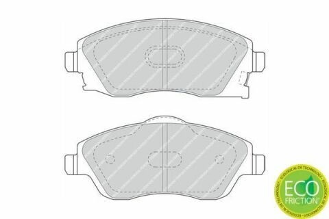 Тормозные колодки перед. Combo 01-04/Corsa 01-