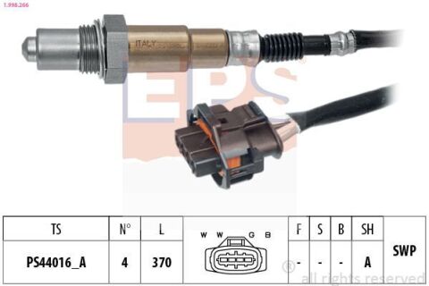 Лямбда-Зонд CAPTIVA (C100, C140) 3.2 4WD 06-, OPEL ASTRA H 1.6 07-10, CORSA D 1.6 07-14