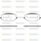 Комплект тормозных колодок, дисковый тормоз