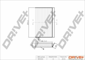 DP1110.12.0165 Drive+ - Фильтр салона