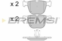 Тормозные колодки зад. BMW X5 09-(ATE)