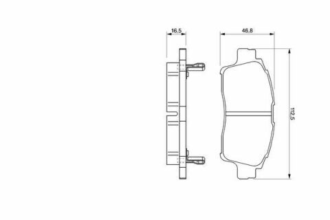 Колодки гальмівні (передні) Toyota Yaris/Corolla 99-07 (Sumitomo)