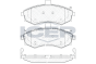 Колодки гальмівні (передні) Hyundai Elantra 00-06/Matrix 01-10/Kia Cerato 06-09, фото 6 - інтерент-магазин Auto-Mechanic