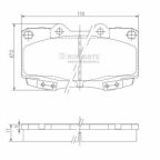 Гальмівні  колодки